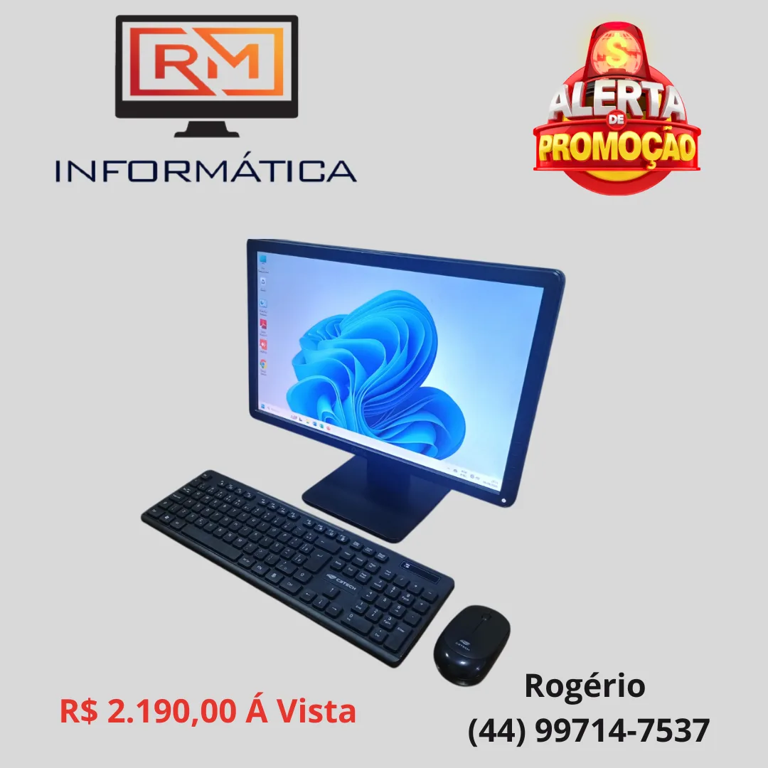 PC DELL INTEL CORE I3 8° GERAÇÃO 2.0 GHZ